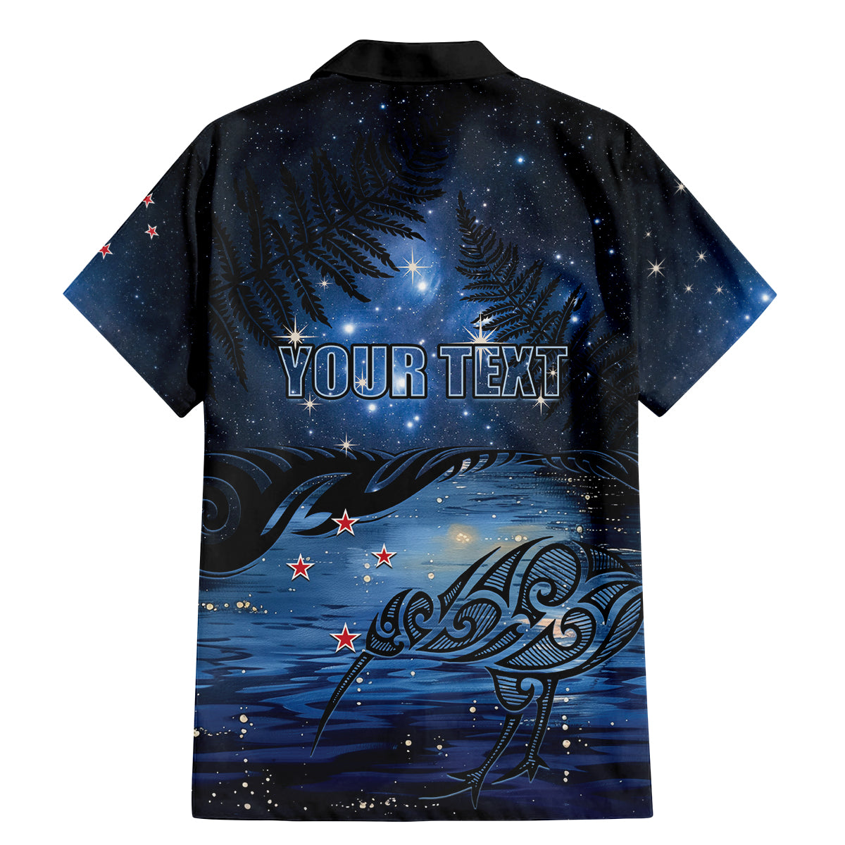 Personalised Matariki Kiwi Family Matching Mermaid Dress and Hawaiian Shirt Silver Fern LT01 - Polynesian Pride