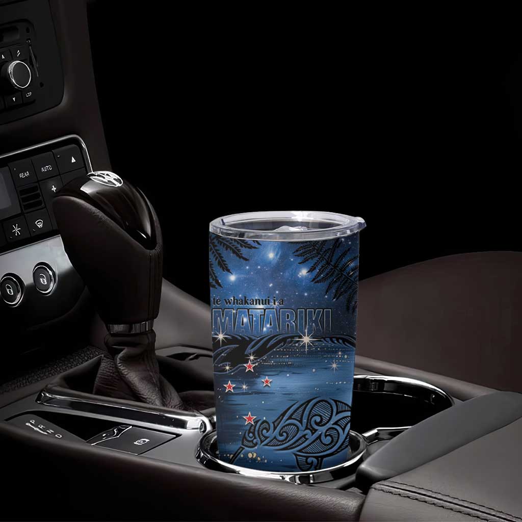 New Zealand Maori Matariki Kiwi Tumbler Cup Silver Fern