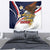Personalized American Samoa Tapestry Amerika Samoa Bald Eagle