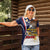 Personalized American Samoa Women Polo Shirt Amerika Samoa Bald Eagle