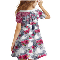 Hawaii Kakau Mix Paisley Pattern Family Matching Mermaid Dress and Hawaiian Shirt Polynesian Tropical Unique Style LT01 - Polynesian Pride
