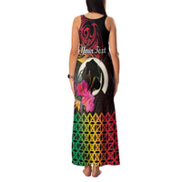 Personalised Vanuatu Port Vila Stay Strong Family Matching Tank Maxi Dress and Hawaiian Shirt Long God Yumi Stanap LT01 - Polynesian Pride
