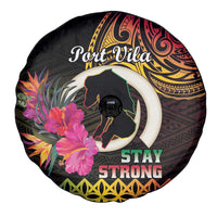 Vanuatu Port Vila Stay Strong Spare Tire Cover Long God Yumi Stanap LT01 - Polynesian Pride