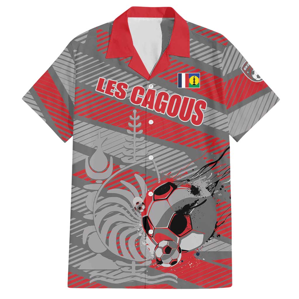 Custom Football 2026 New Caledonia Hawaiian Shirt Kagus Come On