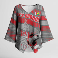 Custom Football 2026 New Caledonia Kimono Sleeve Blouse Kagus Come On