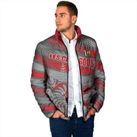 Custom Football 2026 New Caledonia Padded Jacket Kagus Come On
