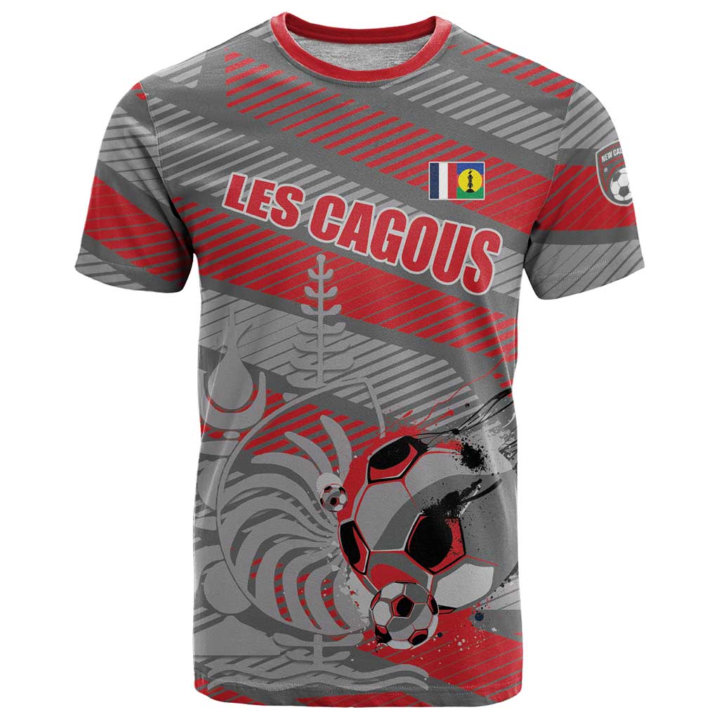 Custom Football 2026 New Caledonia T Shirt Kagus Come On