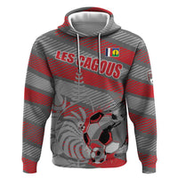 Custom Football 2026 New Caledonia Zip Hoodie Kagus Come On