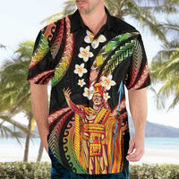 Hawaii King Kamehameha Hawaiian Shirt Fantastic Plumeria Reggae