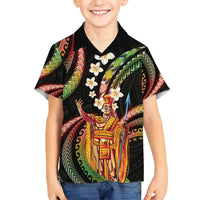 Hawaii King Kamehameha Hawaiian Shirt Fantastic Plumeria Reggae