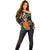 Hawaii King Kamehameha Off Shoulder Sweater Fantastic Plumeria Reggae