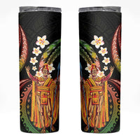 Hawaii King Kamehameha Skinny Tumbler Fantastic Plumeria Reggae LT01 Reggae - Polynesian Pride