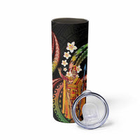 Hawaii King Kamehameha Skinny Tumbler Fantastic Plumeria Reggae LT01 - Polynesian Pride