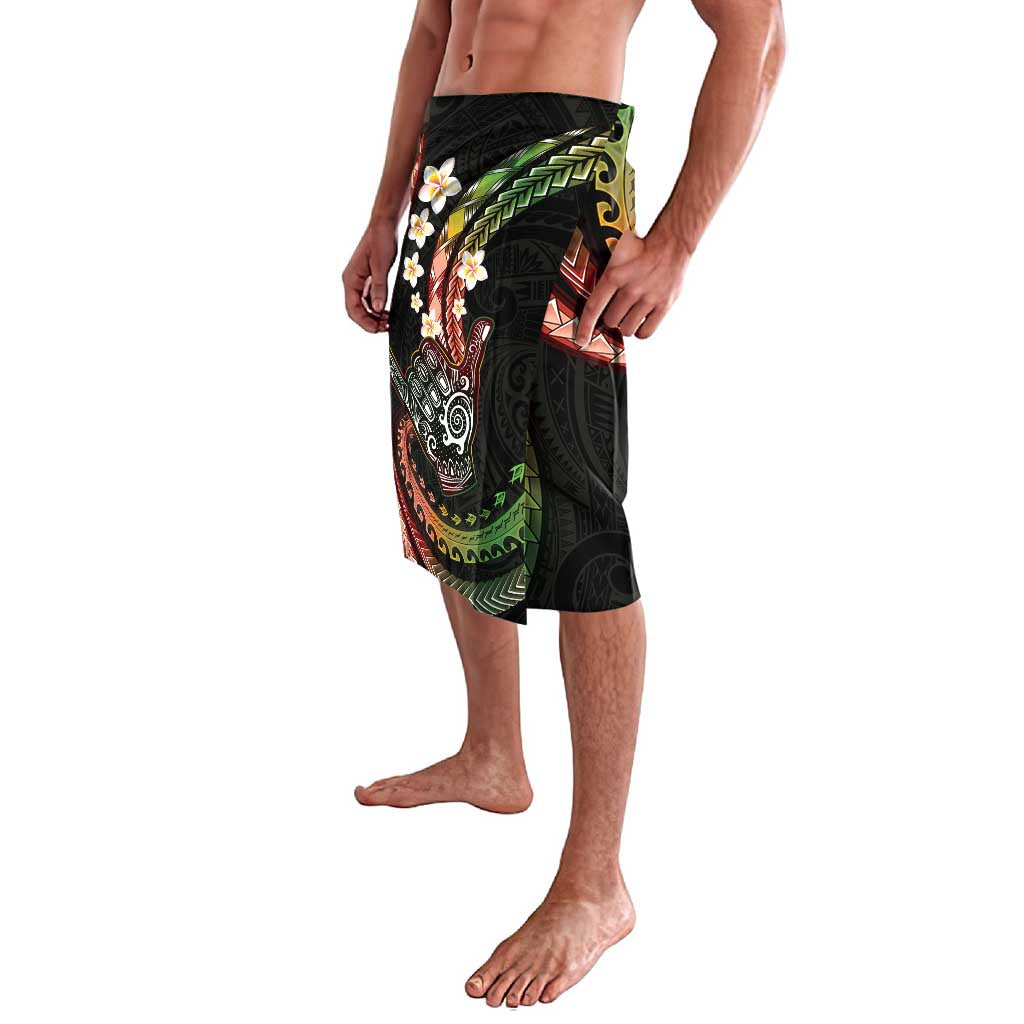 Hawaii Shaka Sign Lavalava Fantastic Frangipani Reggae