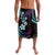 Hawaii Plumeria Lavalava Amethyst Gradient Polynesian Pattern