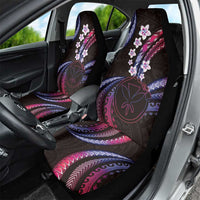 Hawaii Map Kanaka Maoli Car Seat Cover Fantastic Frangipani Sweet Dream