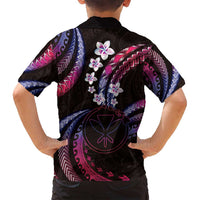 Hawaii Map Kanaka Maoli Family Matching Puletasi and Hawaiian Shirt Fantastic Frangipani Sweet Dream LT01 - Polynesian Pride