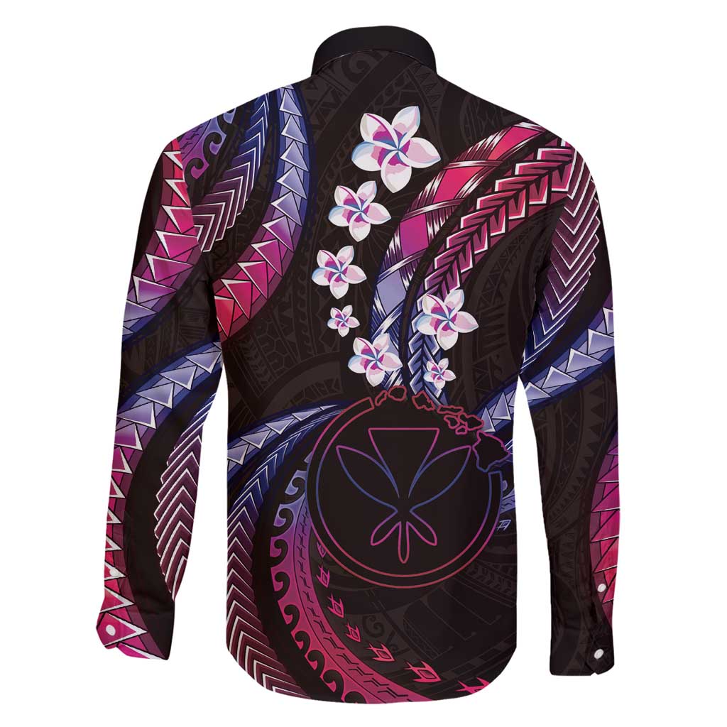 Hawaii Map Kanaka Maoli Family Matching Tank Maxi Dress and Hawaiian Shirt Fantastic Frangipani Sweet Dream LT01 - Polynesian Pride