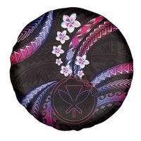 Hawaii Map Kanaka Maoli Spare Tire Cover Fantastic Frangipani Sweet Dream LT01 - Polynesian Pride