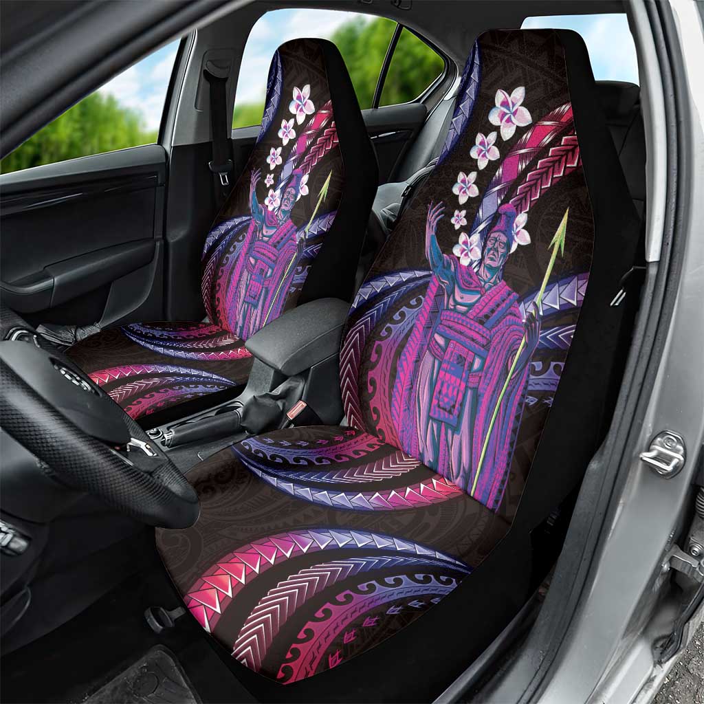 Hawaii King Kamehameha Car Seat Cover Fantastic Plumeria Sweet Vibes LT01 - Polynesian Pride