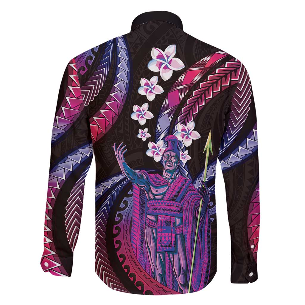 Hawaii King Kamehameha Family Matching Puletasi and Hawaiian Shirt Fantastic Plumeria Sweet Vibes LT01 - Polynesian Pride
