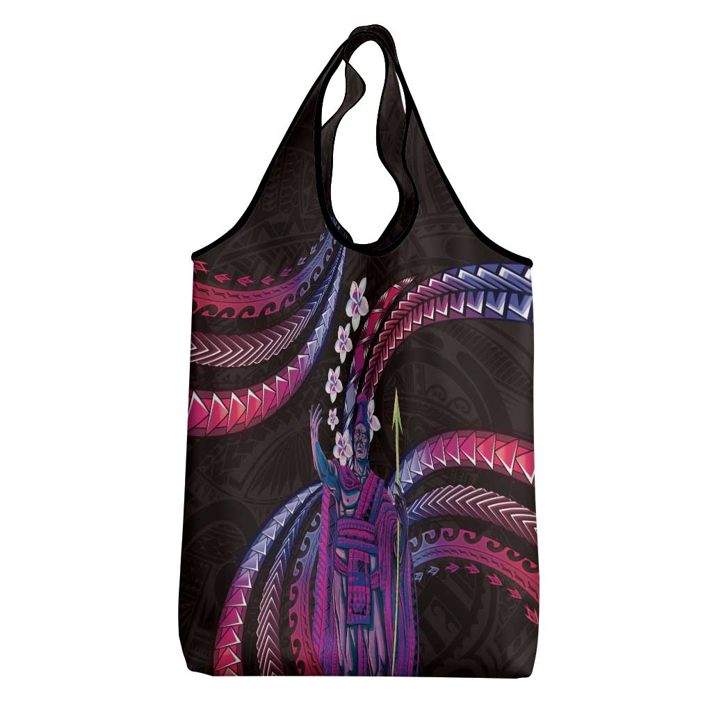 Hawaii King Kamehameha Grocery Bag Fantastic Plumeria Sweet Vibes