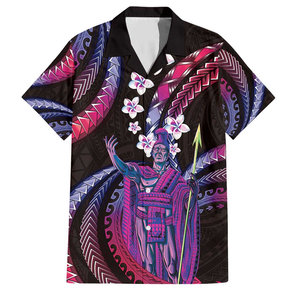 Hawaii King Kamehameha Hawaiian Shirt Fantastic Plumeria Sweet Vibes LT01 Pink - Polynesian Pride