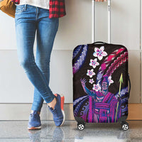 Hawaii King Kamehameha Luggage Cover Fantastic Plumeria Sweet Vibes LT01 - Polynesian Pride