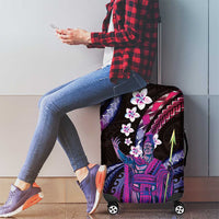 Hawaii King Kamehameha Luggage Cover Fantastic Plumeria Sweet Vibes LT01 - Polynesian Pride
