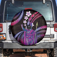Hawaii King Kamehameha Spare Tire Cover Fantastic Plumeria Sweet Vibes LT01 Pink - Polynesian Pride