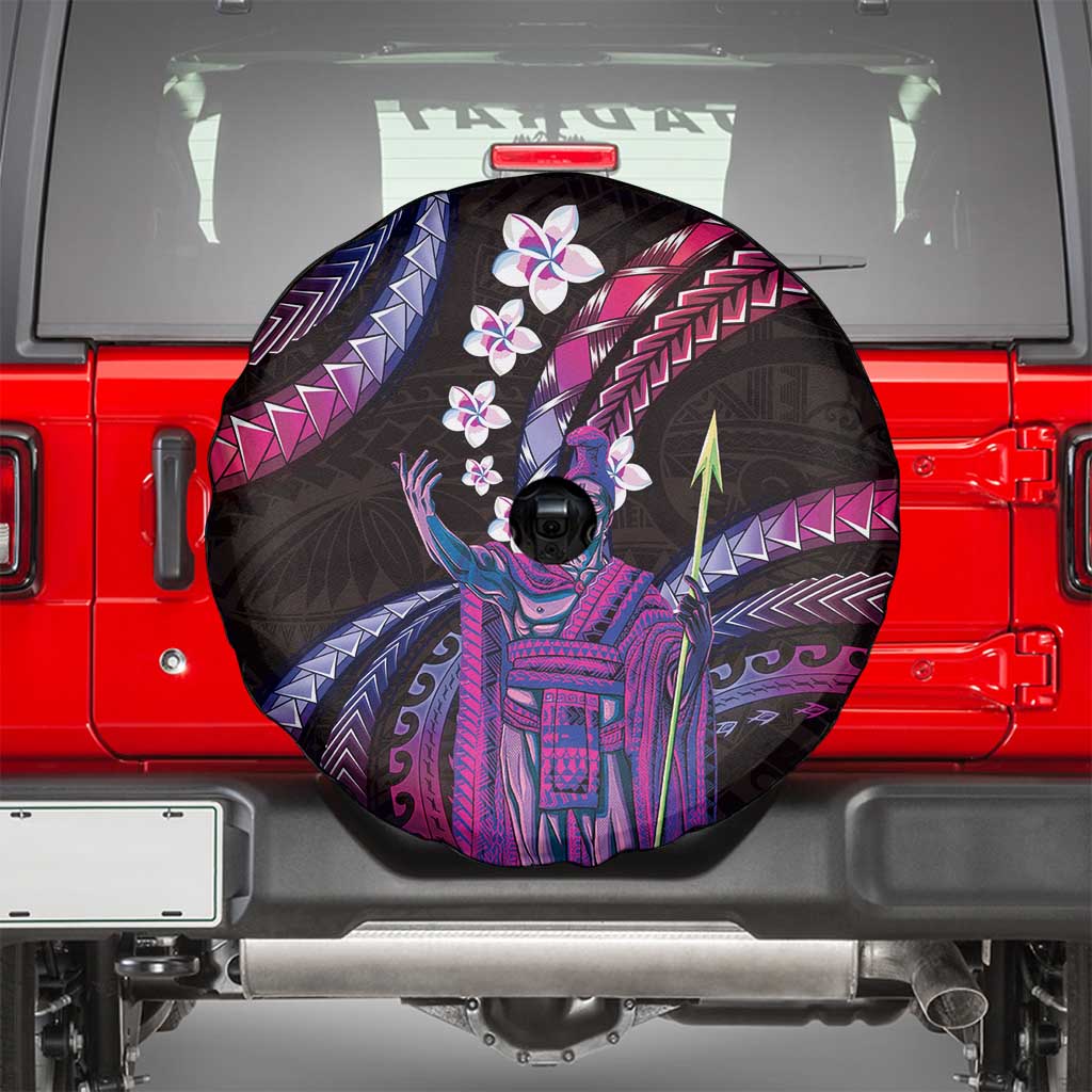 Hawaii King Kamehameha Spare Tire Cover Fantastic Plumeria Sweet Vibes LT01 - Polynesian Pride
