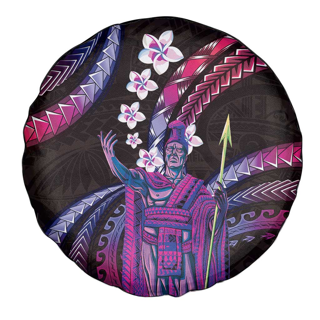 Hawaii King Kamehameha Spare Tire Cover Fantastic Plumeria Sweet Vibes LT01 - Polynesian Pride