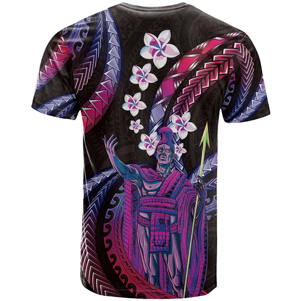 Hawaii King Kamehameha T Shirt Fantastic Plumeria Sweet Vibes LT01 - Polynesian Pride