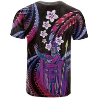 Hawaii King Kamehameha T Shirt Fantastic Plumeria Sweet Vibes LT01 - Polynesian Pride