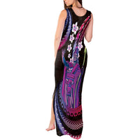 Hawaii King Kamehameha Tank Maxi Dress Fantastic Plumeria Sweet Vibes LT01 - Polynesian Pride