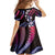 Hawaii Plumeria Family Matching Off Shoulder Maxi Dress and Hawaiian Shirt Sweet Gradient Polynesian Pattern