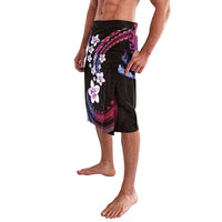 Hawaii Plumeria Lavalava Sweet Gradient Polynesian Pattern