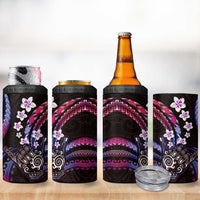 Hawaii Shaka Sign 4 in 1 Can Cooler Tumbler Fantastic Frangipani Sweet Vibes LT01 - Polynesian Pride