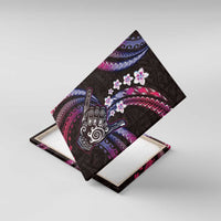 Hawaii Shaka Sign Canvas Wall Art Fantastic Frangipani Sweet Vibes
