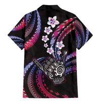 Hawaii Shaka Sign Family Matching Mermaid Dress and Hawaiian Shirt Fantastic Frangipani Sweet Vibes LT01 - Polynesian Pride