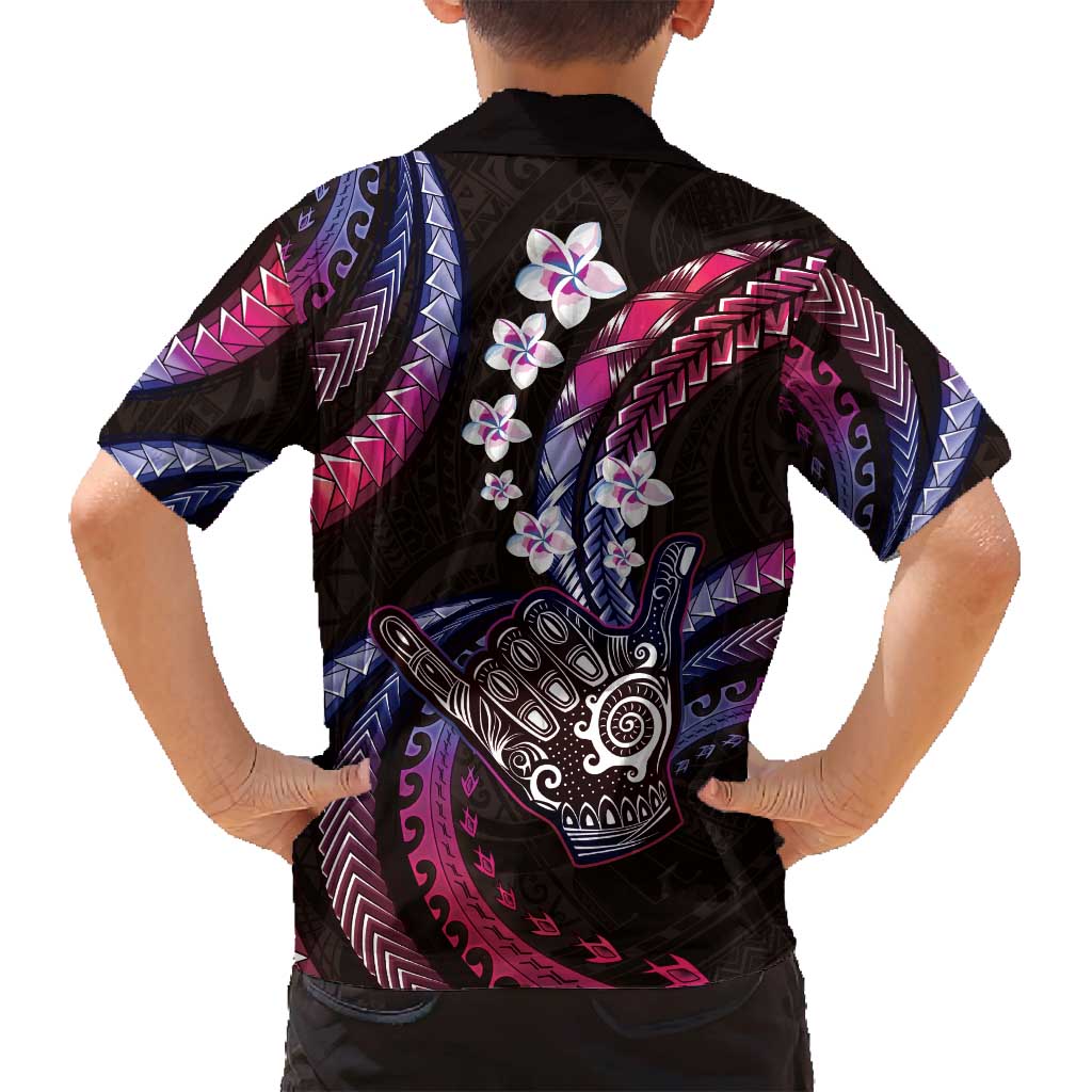 Hawaii Shaka Sign Family Matching Puletasi and Hawaiian Shirt Fantastic Frangipani Sweet Vibes LT01 - Polynesian Pride