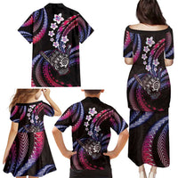 Hawaii Shaka Sign Family Matching Puletasi and Hawaiian Shirt Fantastic Frangipani Sweet Vibes LT01 - Polynesian Pride