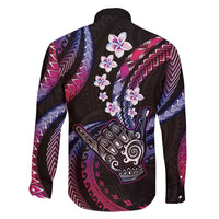 Hawaii Shaka Sign Family Matching Tank Maxi Dress and Hawaiian Shirt Fantastic Frangipani Sweet Vibes