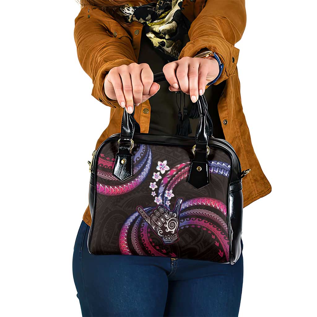 Hawaii Shaka Sign Shoulder Handbag Fantastic Frangipani Sweet Vibes