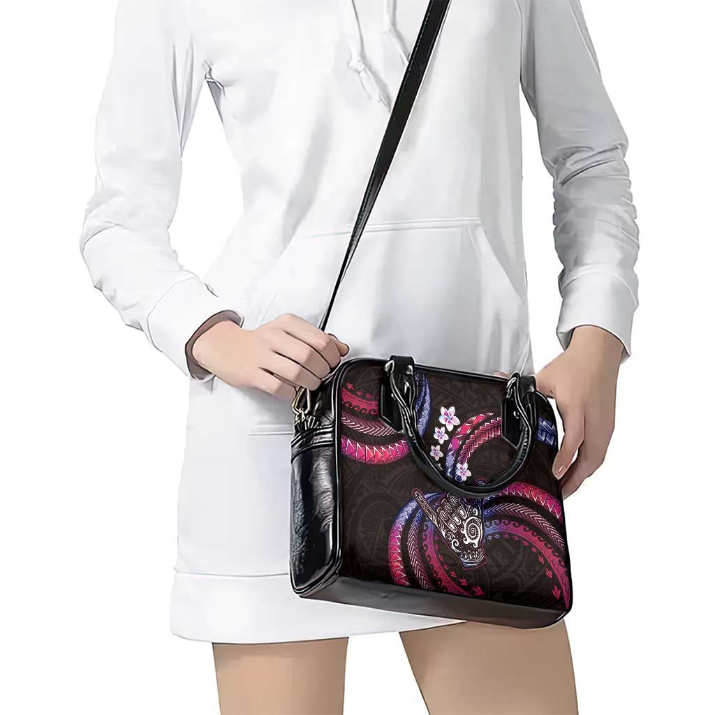 Hawaii Shaka Sign Shoulder Handbag Fantastic Frangipani Sweet Vibes