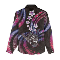Hawaii Shaka Sign Women Casual Shirt Fantastic Frangipani Sweet Vibes LT01 - Polynesian Pride