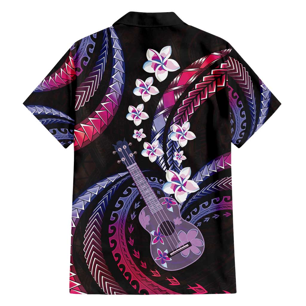 Hawaiian Ukulele Family Matching Tank Maxi Dress and Hawaiian Shirt Sweet Dream Fantastic Plumeria LT01 - Polynesian Pride