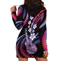 Hawaiian Ukulele Hoodie Dress Sweet Dream Fantastic Plumeria LT01 - Polynesian Pride