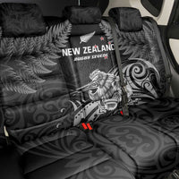 New Zealand 2024 Rugby Back Car Seat Cover Silver Fern Aotearoa Kiwi LT01 - Polynesian Pride
