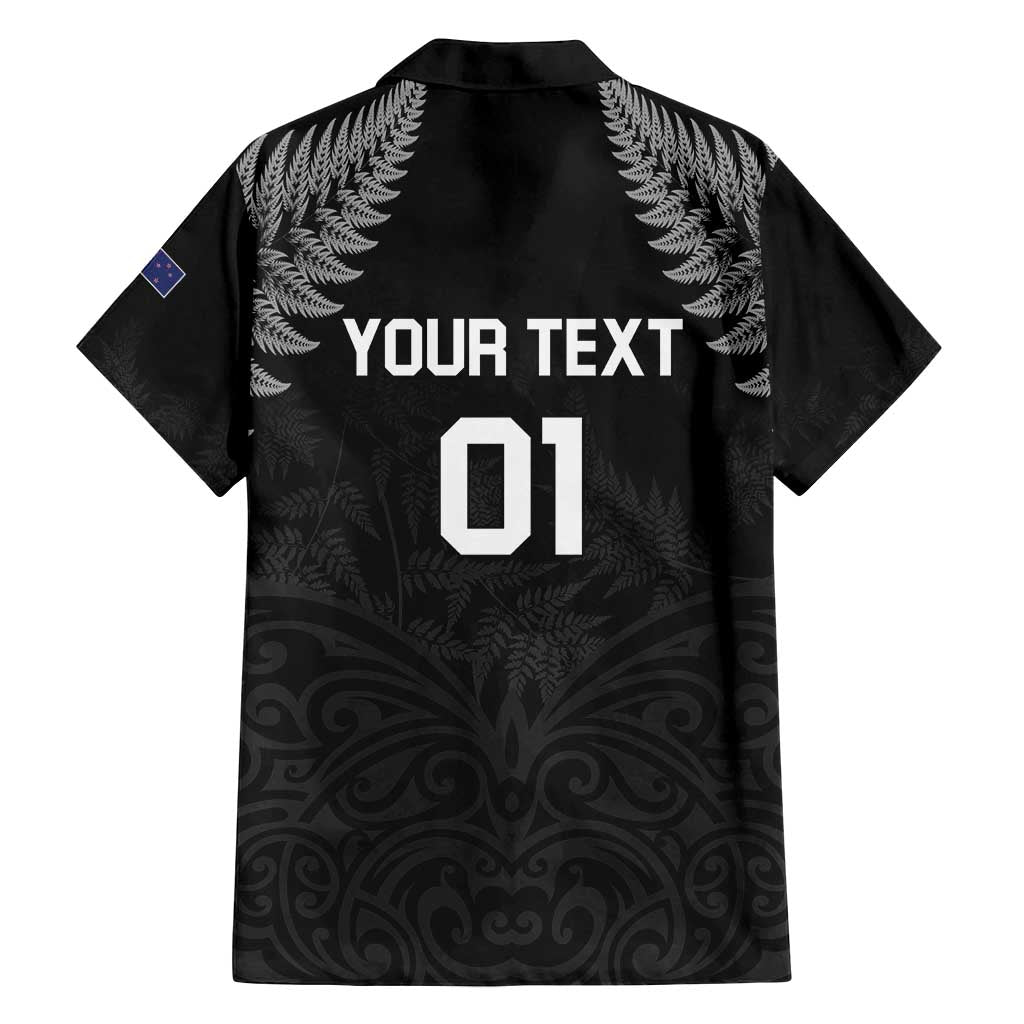 Custom New Zealand 2024 Rugby Family Matching Summer Maxi Dress and Hawaiian Shirt Silver Fern Aotearoa Kiwi LT01 - Polynesian Pride